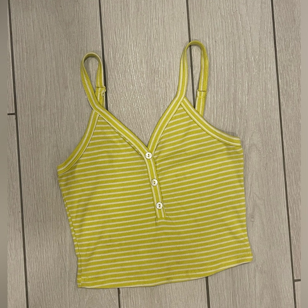 Neon Green Crop Top